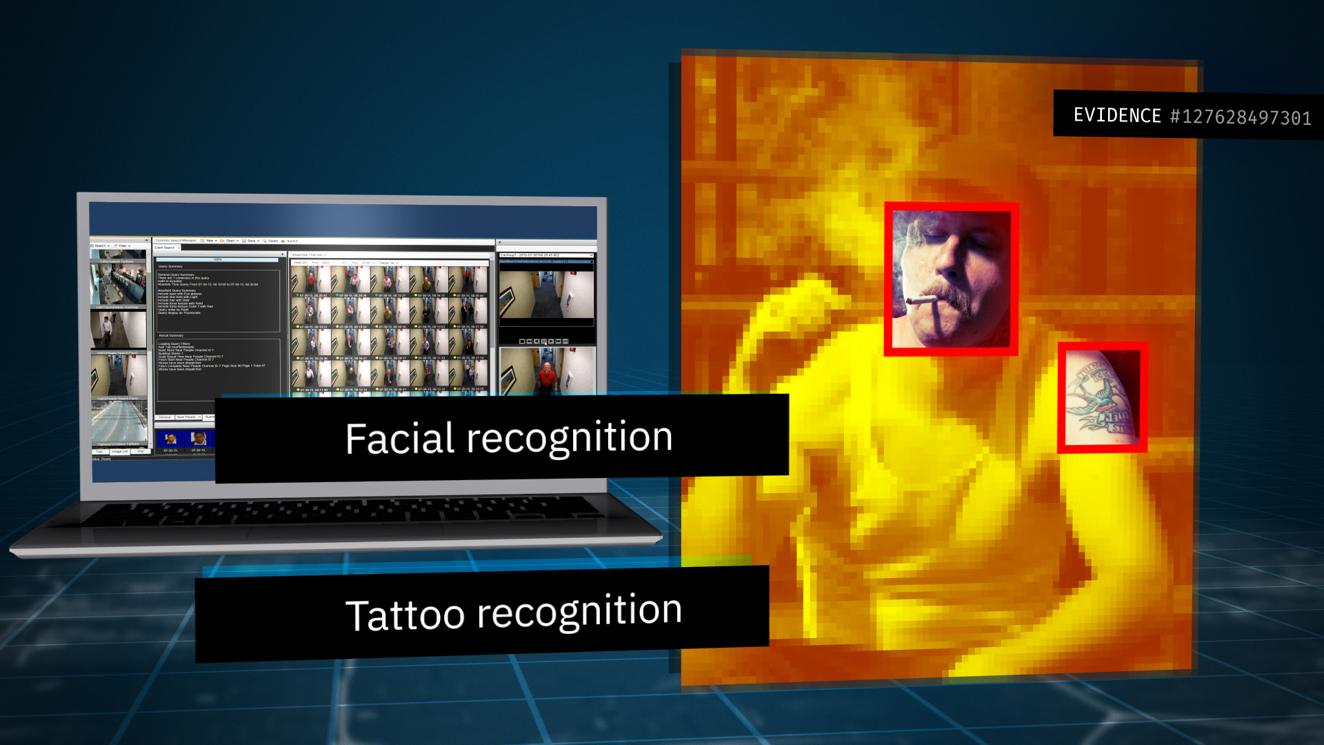 Managing Digital Evidence with IBM. Facial Recognition.