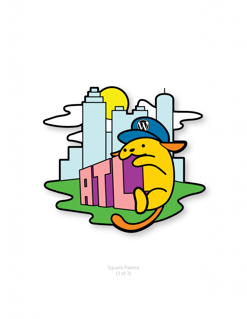 Kaiju Wapuu with Square Color Palette